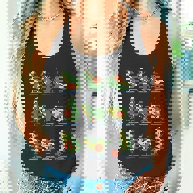 アボカドヨガ フラット腹部用 タンクトップ