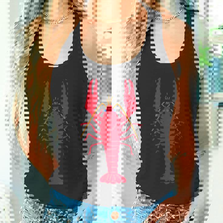 アメリカザリガニ_エビガニ_ザリガニ タンクトップ