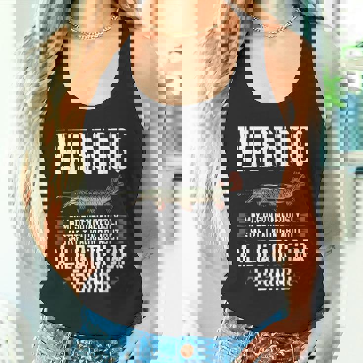 アリゲーターガーフィッシュギフト 釣り農場 タンクトップ