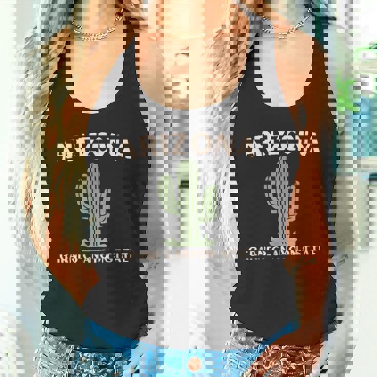 アリゾナ グランドキャニオン州立大学サグアロサボテン タンクトップ