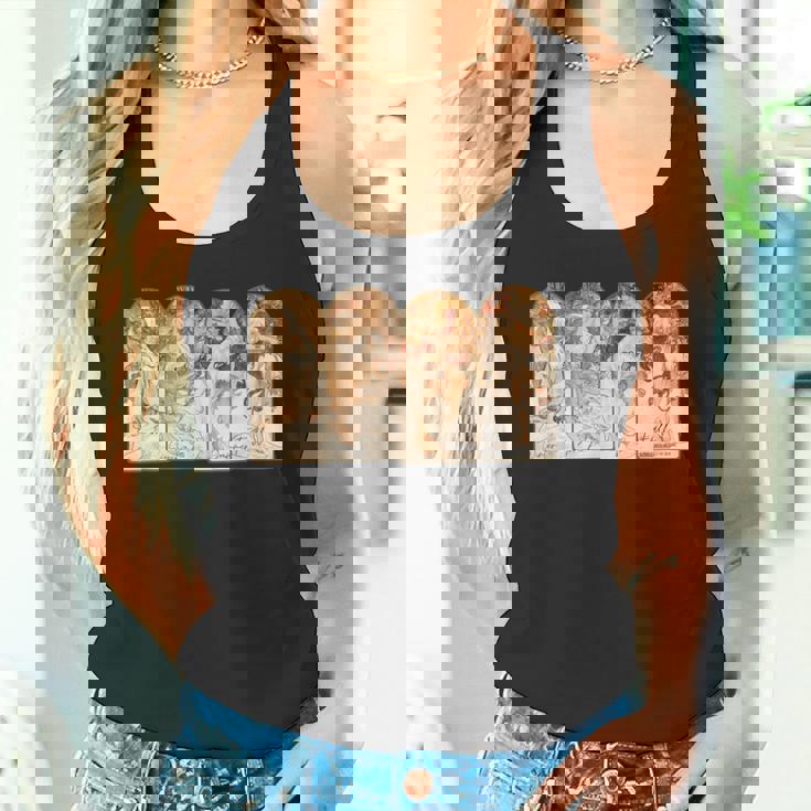 アルフォンス・マリア・ミュシャの季節 タンクトップ