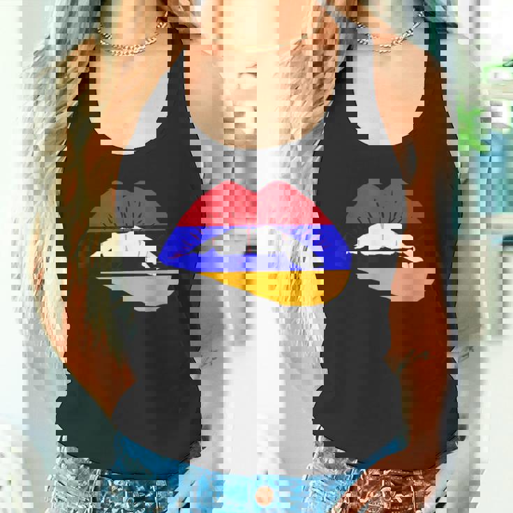 アルメニアリップ アルメニアプライド アルメニアルーツ アルメニア国旗 タンクトップ