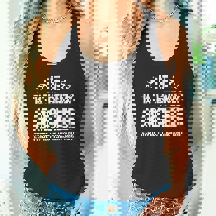 アーチャー 個人名 I'm That Legendary Archer タンクトップ