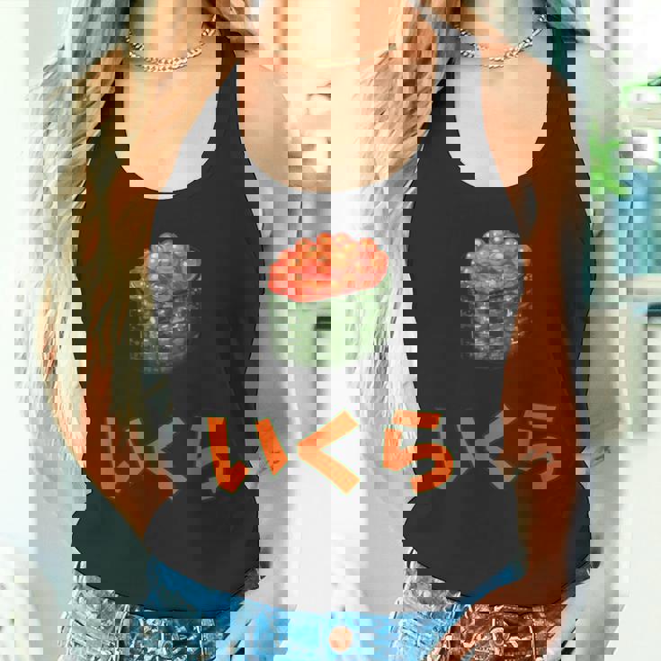 イクラいくら寿司サーモン卵サーモンキャビア タンクトップ