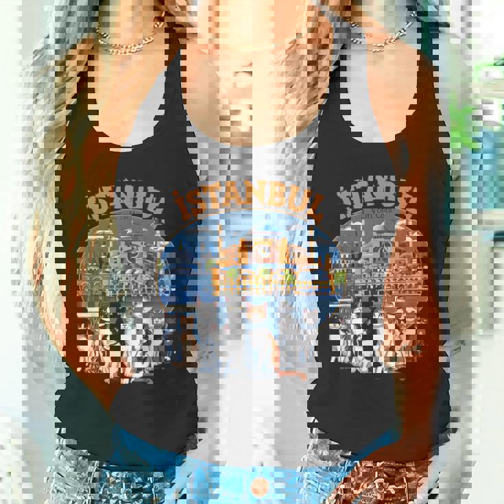 イスタンブール 猫の街 トルコ土産 トルコ猫好きギフト タンクトップ