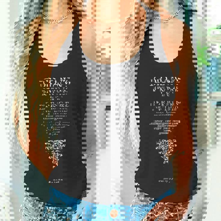 イタリアの哲学者、自由思想家、ジョルダーノ・ブルーノ タンクトップ