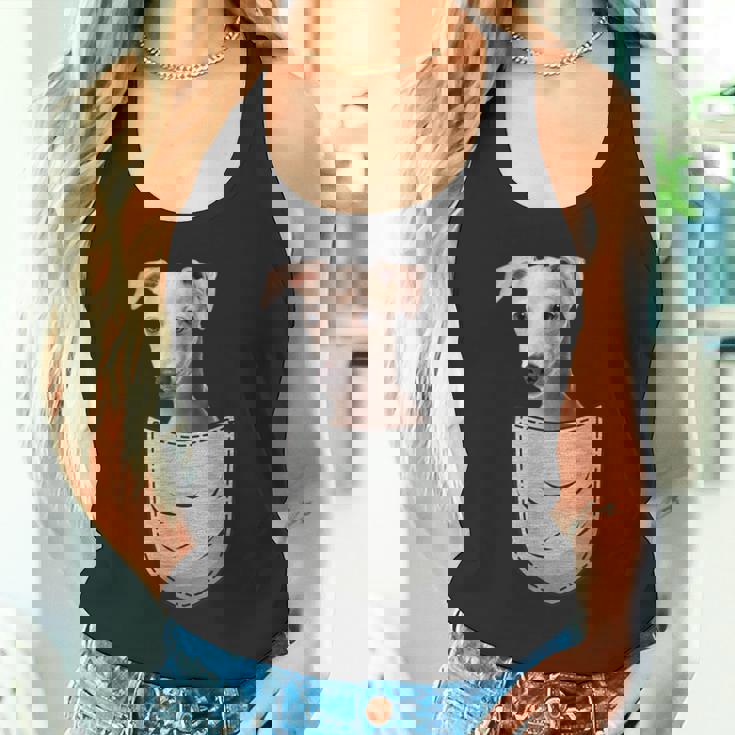 イタリアングレイハウンド ウィペットチェストバッグ 犬の飼い主用 タンクトップ