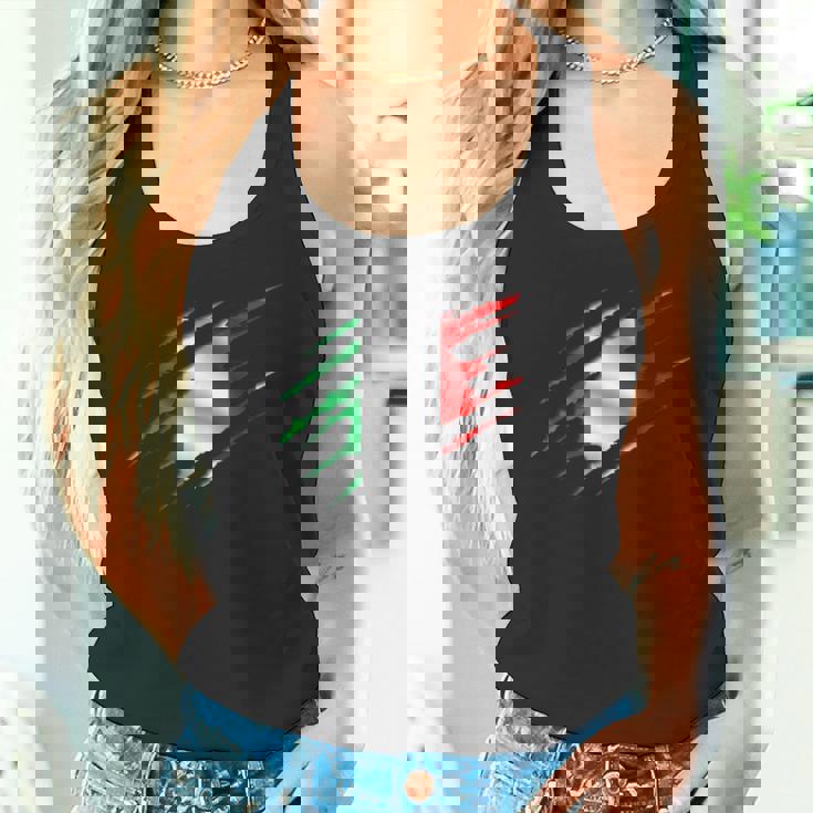 イタリア国旗 トリコロール イタリアバナー タンクトップ