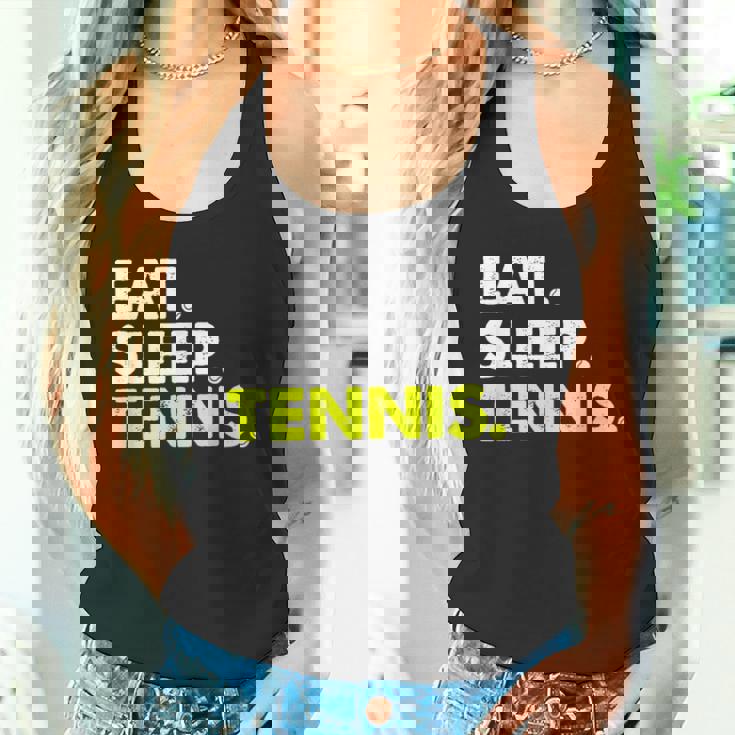 イート・スリープ・テニス タンクトップ