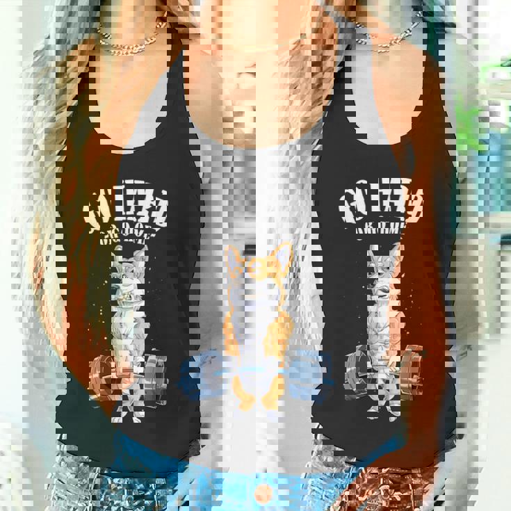 ウェルシュ・コーギー いぬ 犬 筋トレ 筋肉 バーベル ウエイトリフティング タンクトップ