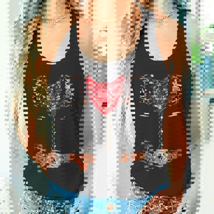 ウエスタン保安官 カウボーイベスト ハロウィンコスチューム タンクトップ