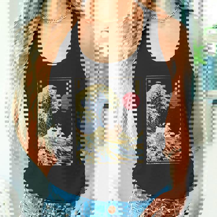 ウエストハイランド ホワイトテリア ウェスティ 日本神奈川波 タンクトップ