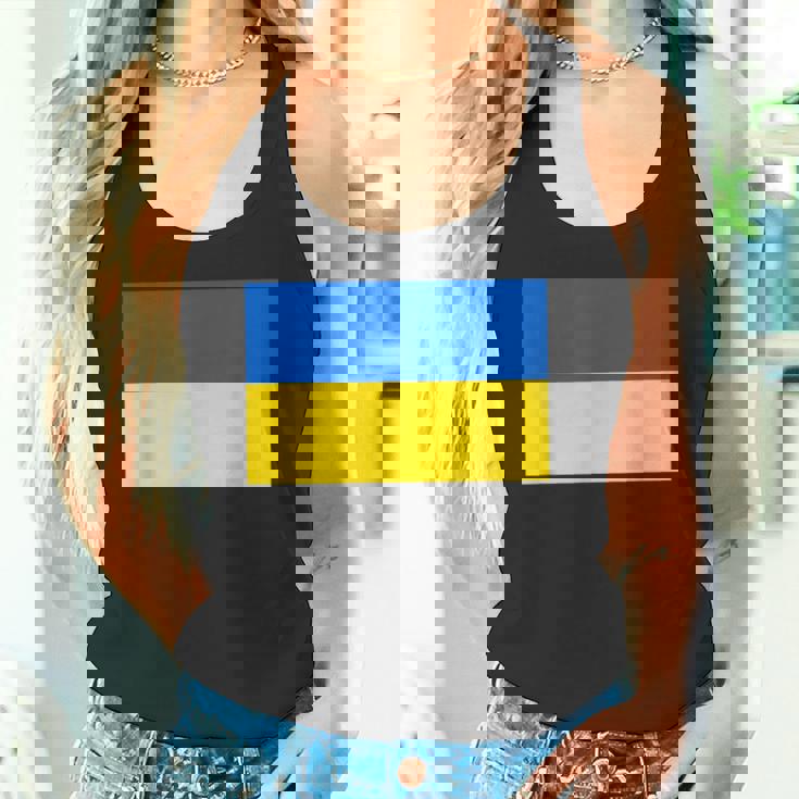 ウクライナ国旗デザイン タンクトップ
