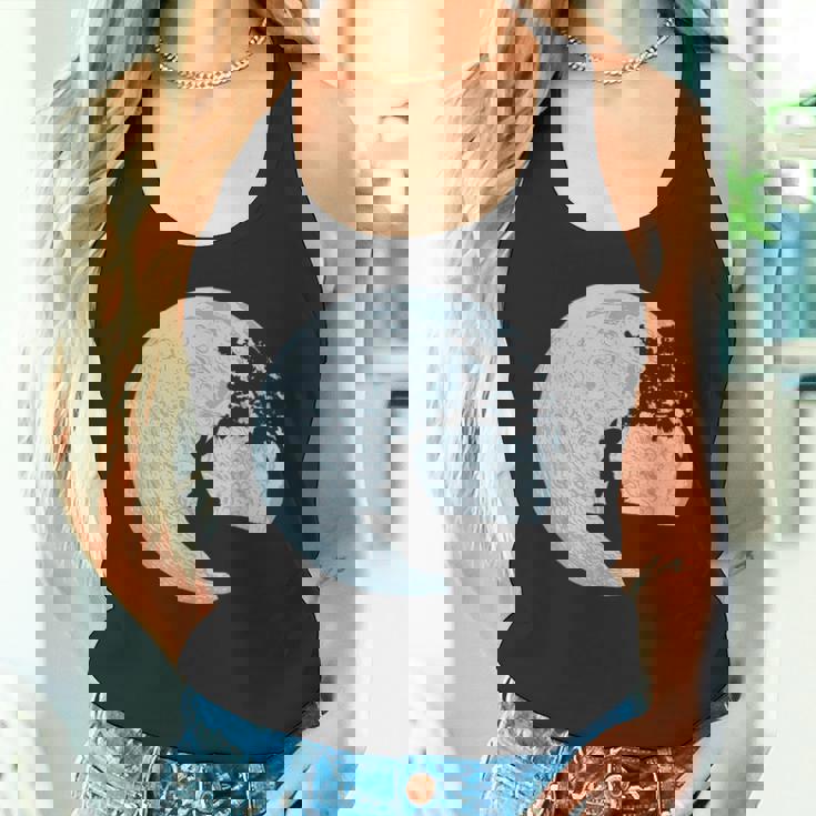 ウサギのギフトアイデア ウサギ 月 イースターバニー タンクトップ