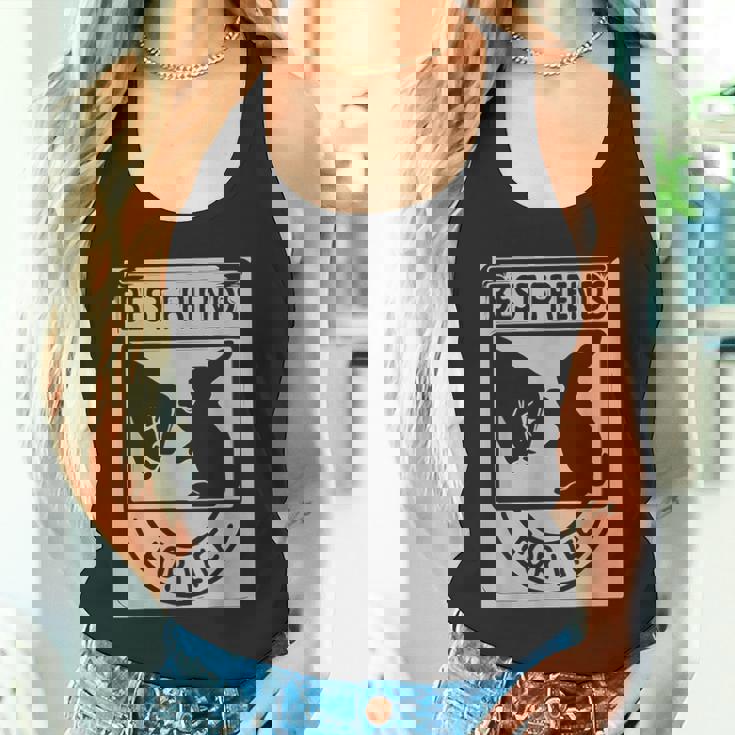 ウサギの親友 ライフ ペットギフト タンクトップ