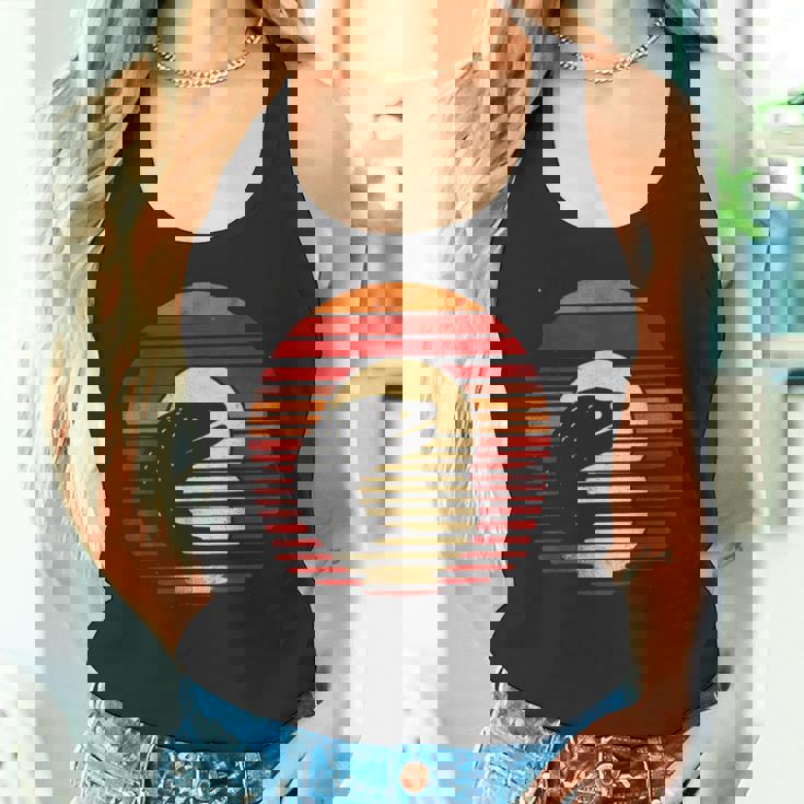 ウツボ サンセット レトロスタイル サファリ ヴィンテージ 70年代 釣り タンクトップ