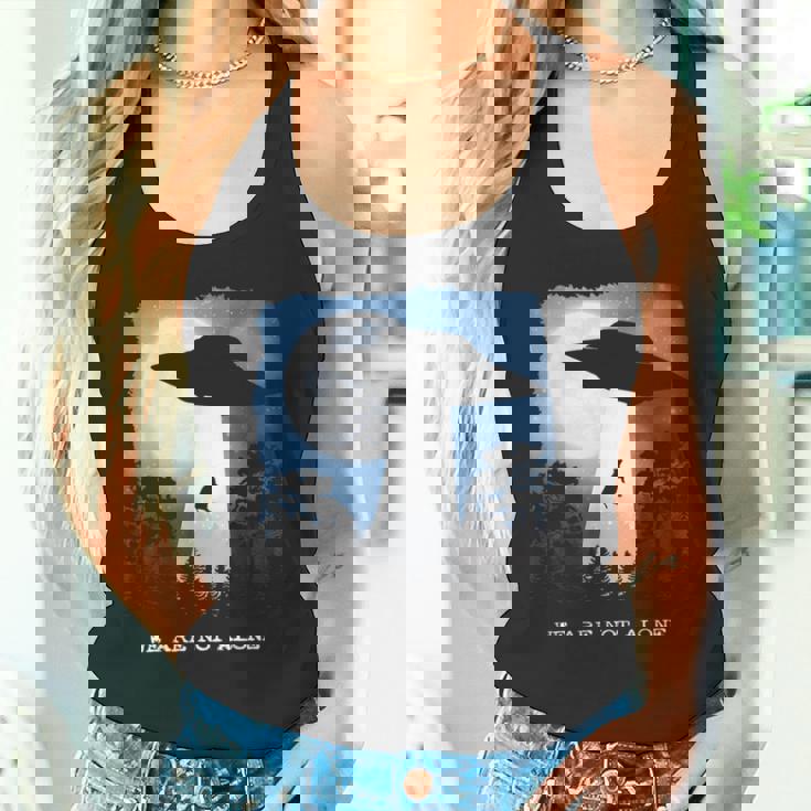 エイリアン アブダクション 牛 Ufo We Are Not Alone ギフト タンクトップ