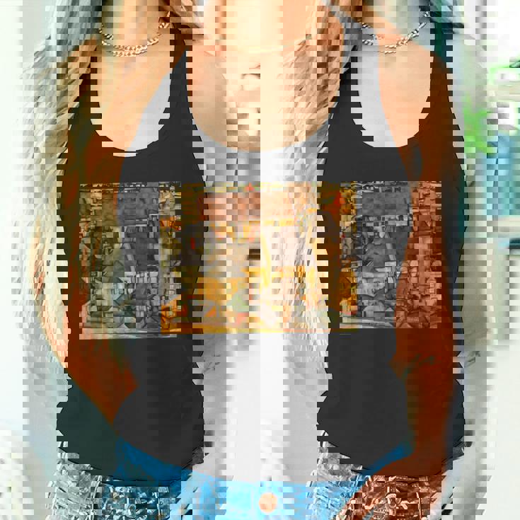 エゴン・シーレ作 イエロー・シティ 1914 タンクトップ