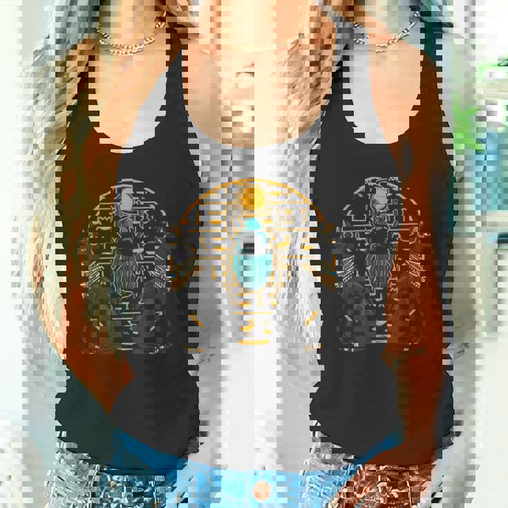 エジプト バステト 猫 スカラベ エジプトの歴史 タンクトップ