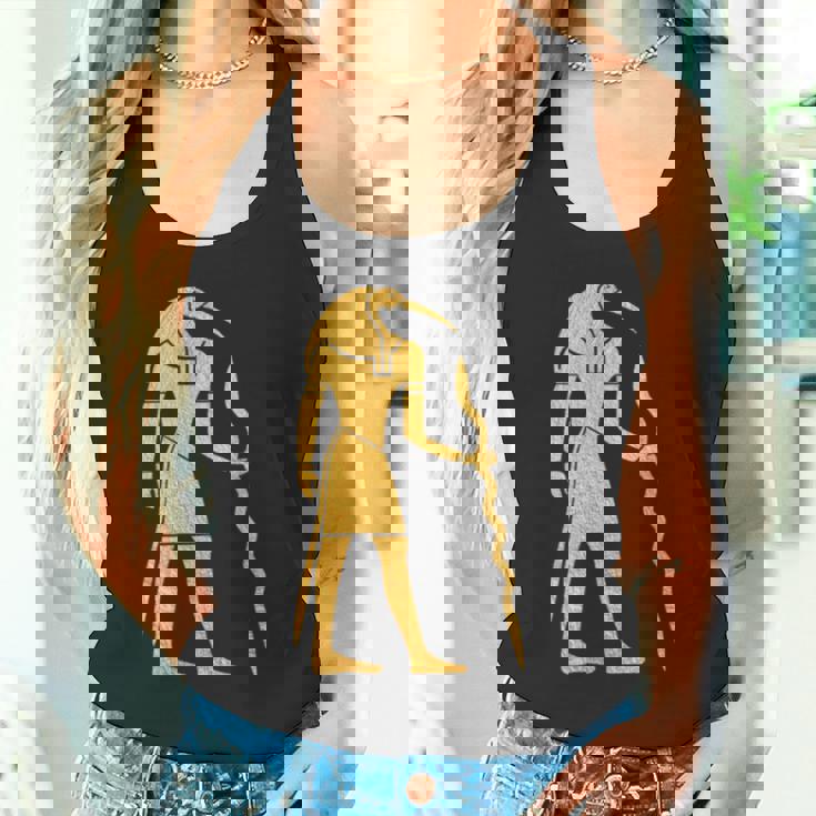 エジプトヒエログリフ ファラオ語 古代エジプト タンクトップ