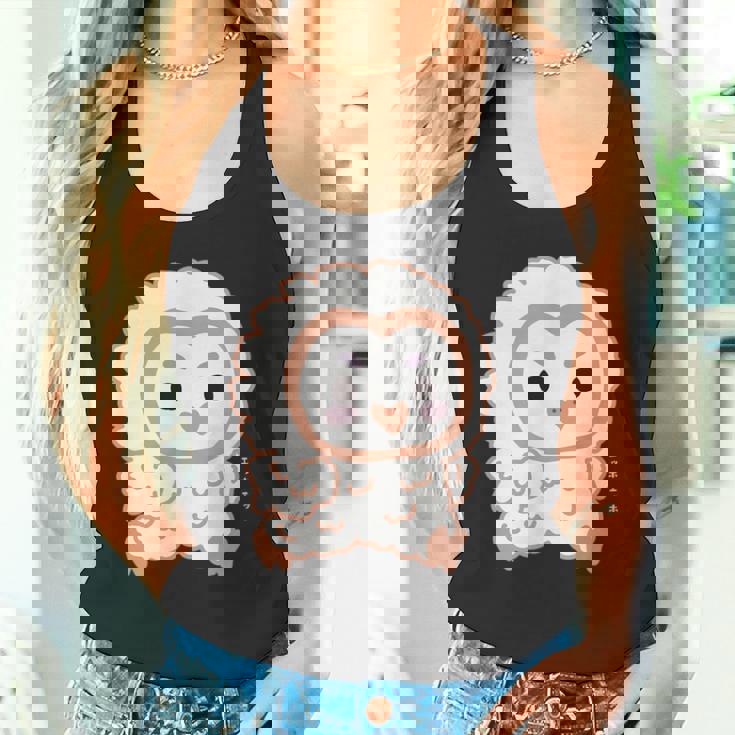 エッホエッホ 一生懸命に走るフクロウの赤ちゃん イラスト タンクトップ