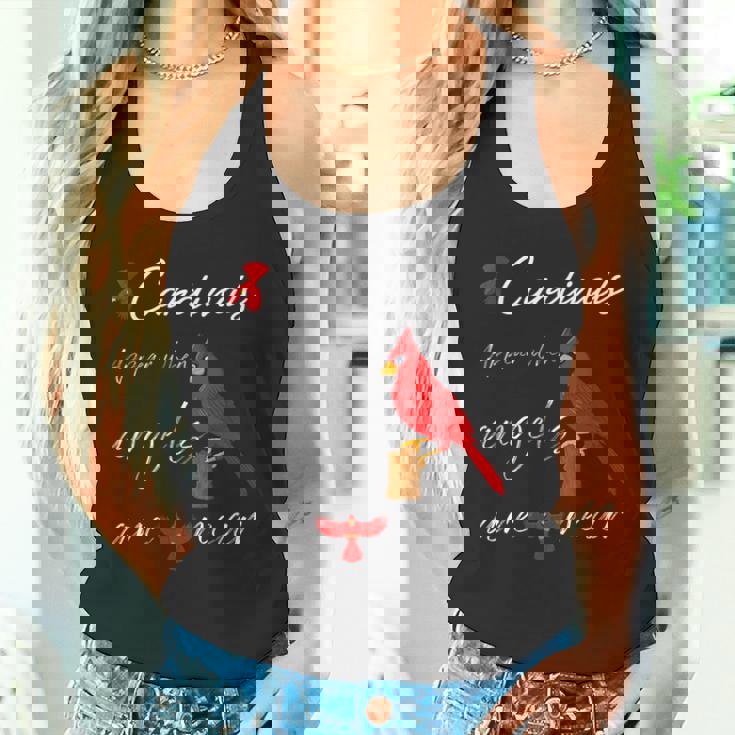 エンジェルが近くにいるとカーディナルが現れる タンクトップ