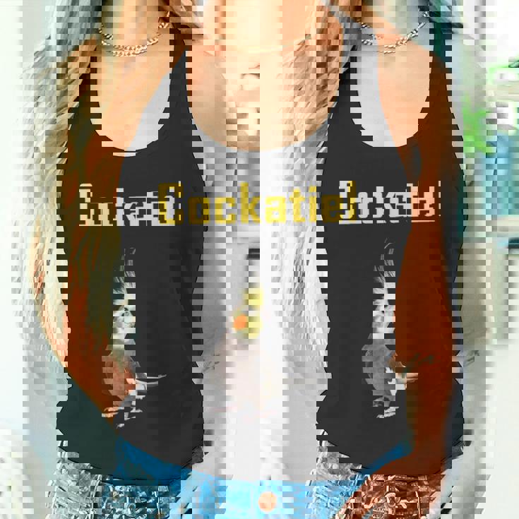 オカメインコ、オカメインコの飼い主のための面白いアイデア。 タンクトップ