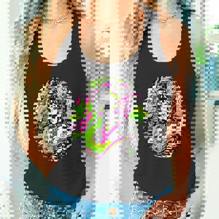 オタク愛好家のためのドラゴンボンド付きカワイイアニメ芸者 タンクトップ