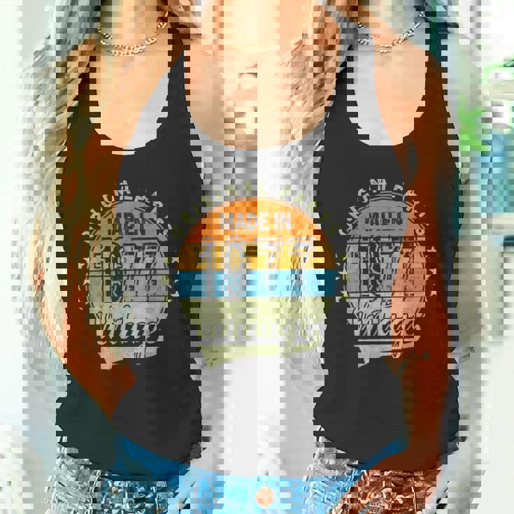 オリジナルパーツ 1977年生まれ ヴィンテージ 47歳 誕生日 レトロ タンクトップ