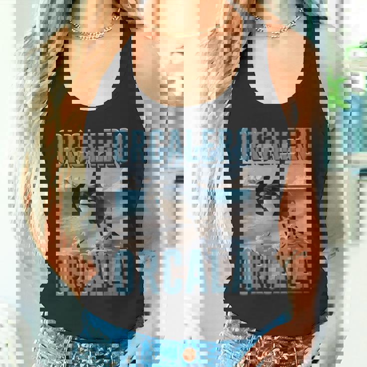 オルカレロ オルカラ オルカラ オルカ イタリア ブレイン モンスター Ai キッズ タンクトップ