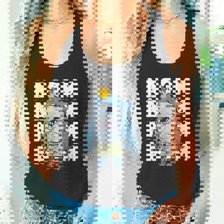 オーシャンキング シャーク ハングリーシャーク キング Eat Now Nom タンクトップ