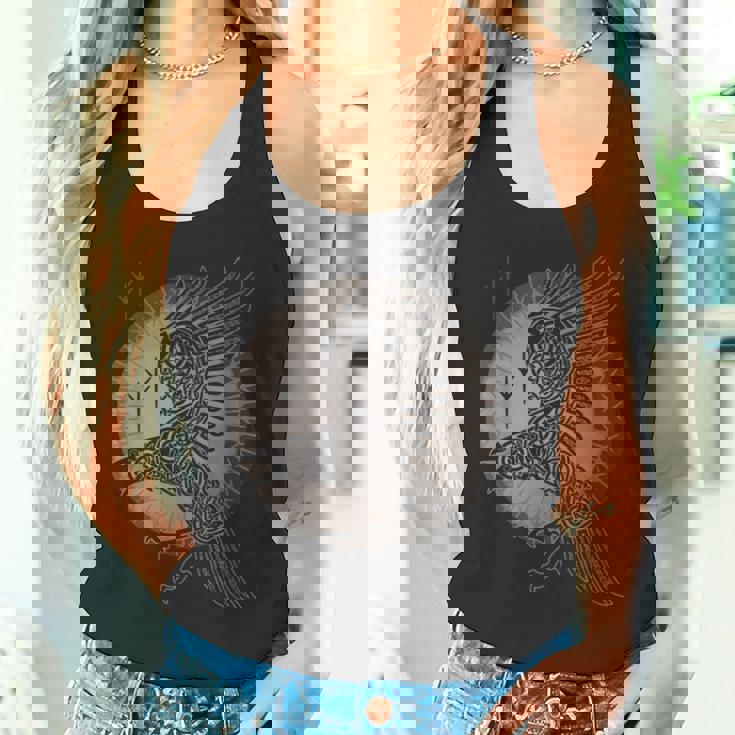 オーディンのカラス フギンとムニン フギンとムニン タンクトップ