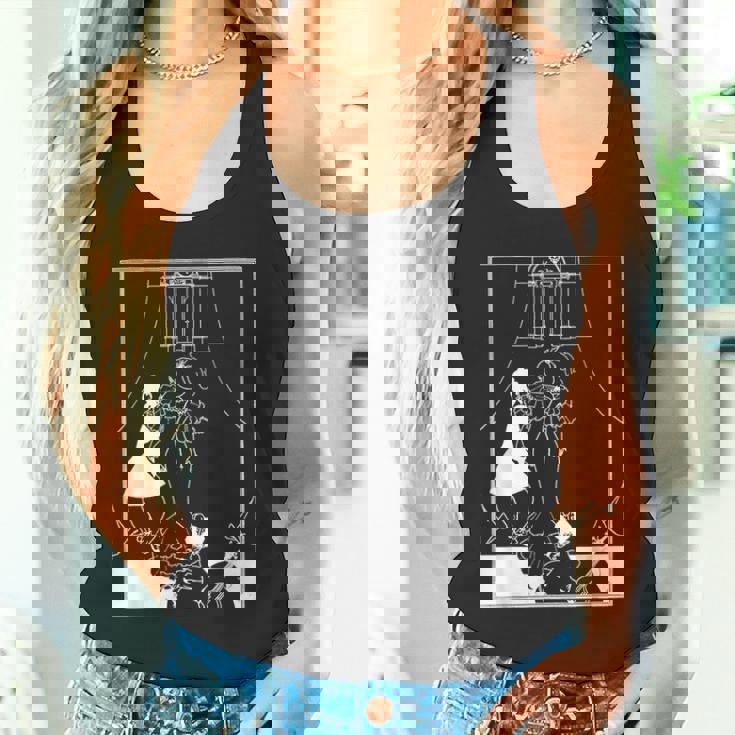 オーブリー・ビアズリーによるマリオネット3世のバレエ1894 タンクトップ