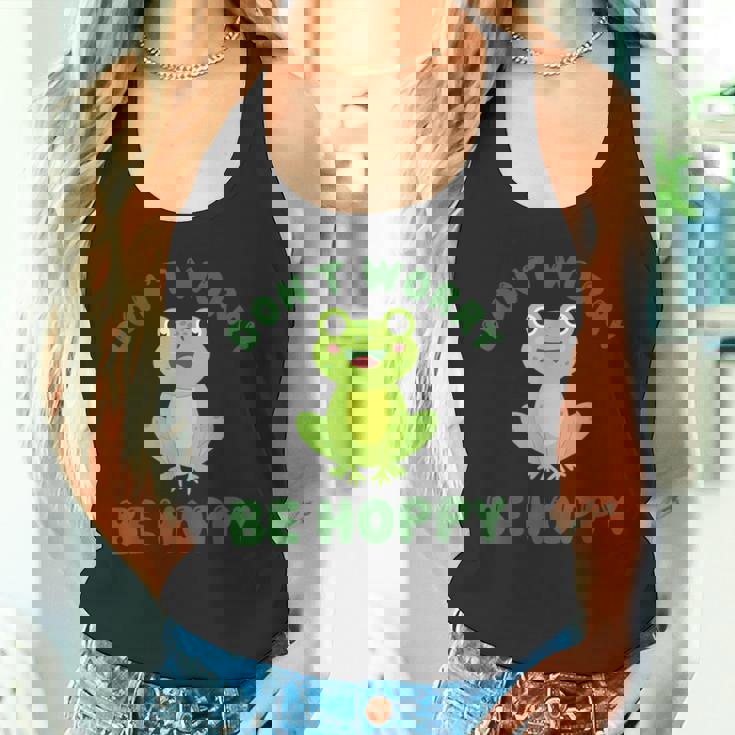 カエルの愛好家や教育者向けのかわいいカエルの先生のデザイン。 タンクトップ