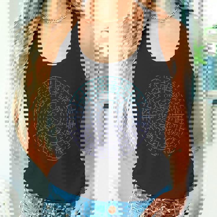 カタカムナ フトマニ図 神代文字 タンクトップ