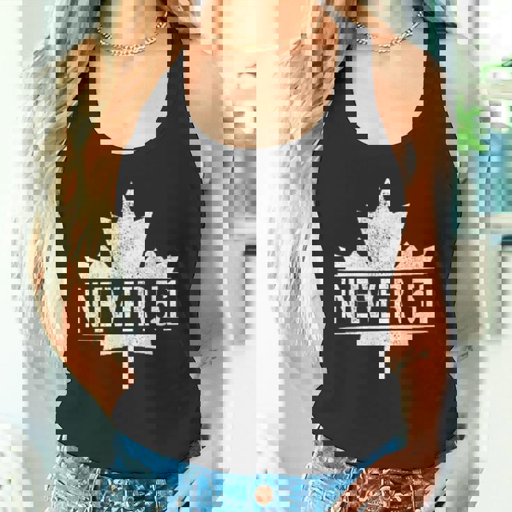 カナダ Never 51 Never 51Sttate カナダ カナダ 国旗 タンクトップ