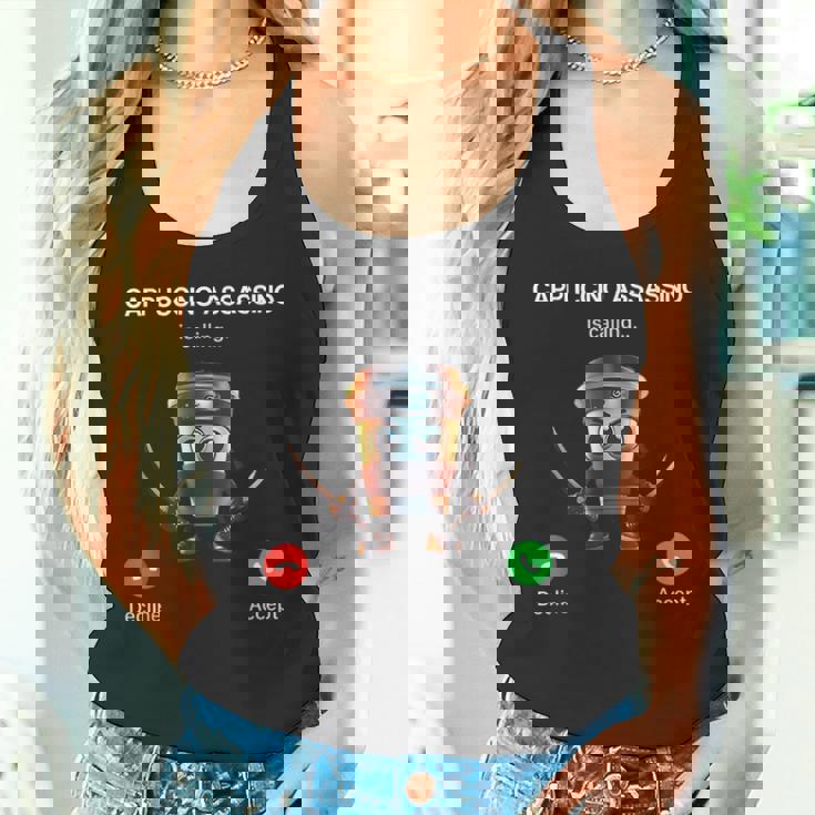 カプチーノ アサシーノ 呼び出し ブレイン イタリア ブレイン ミーム タンクトップ