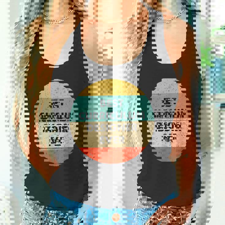 カリキュラムデザイナーシャツ タンクトップ