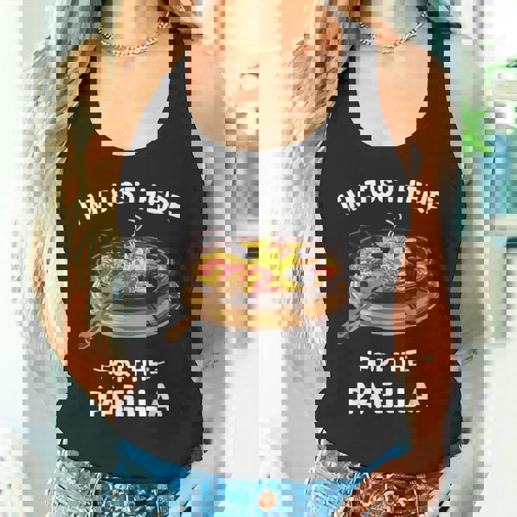 カワイイ キュート パエリア I'm Just Here For The Paella タンクトップ