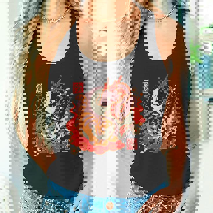 カワイイタイガーアンドドラゴンジャパン タンクトップ