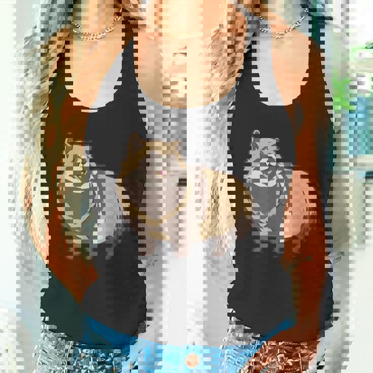 カワイイタヌキ タンクトップ