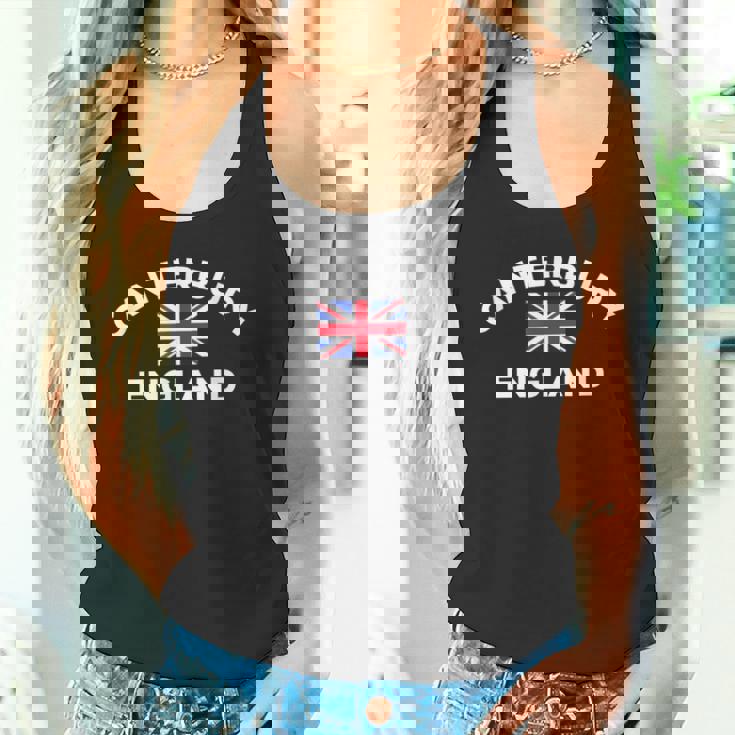 カンタベリー イングランド イギリス イギリス シティ ユニオンジャック フラッグ タンクトップ