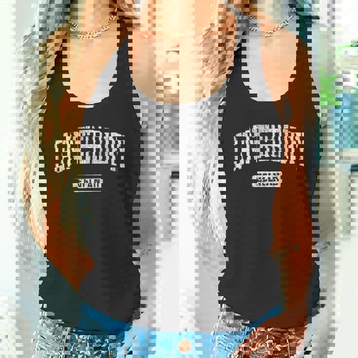 カンタベリーイングランドビンテージスポーツデザイン。 タンクトップ