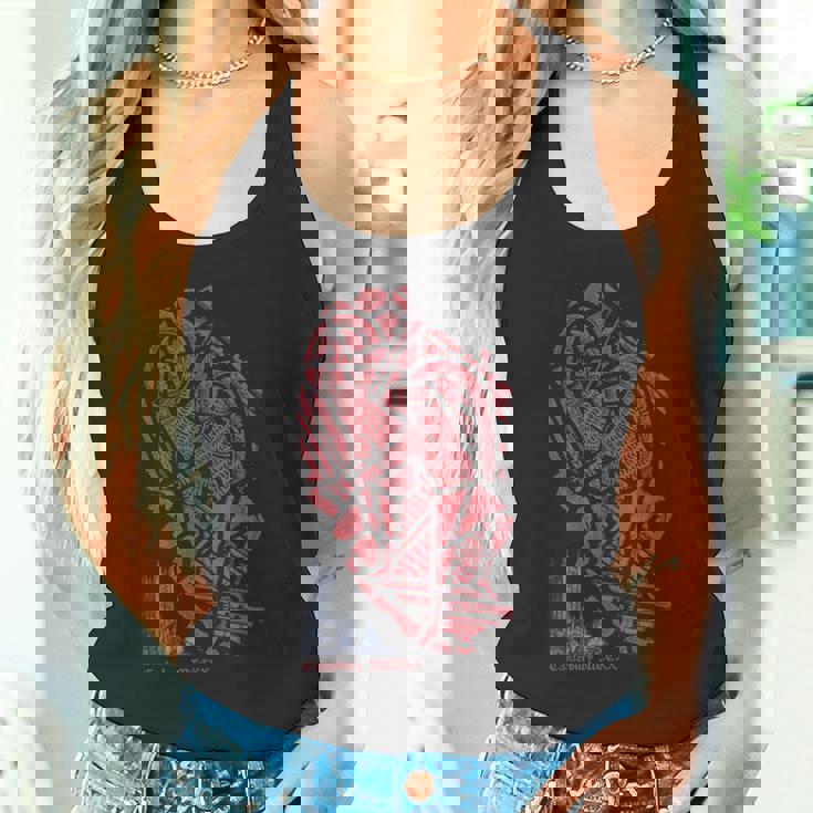 カンタベリー大聖堂ステンドグラス 3 歴史考古学 タンクトップ