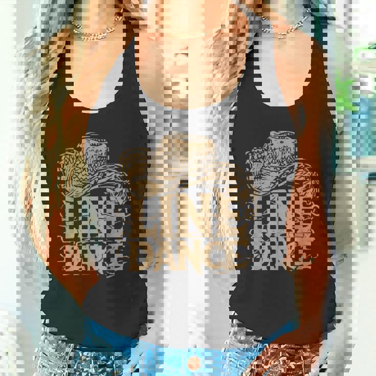 カントリー・ウエスタンのラインダンス タンクトップ