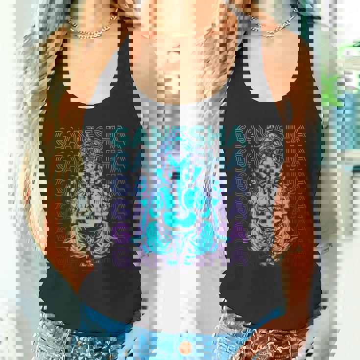 ガネーシャ 古代ヒンズー教神 ヒンズー教神話 タンクトップ