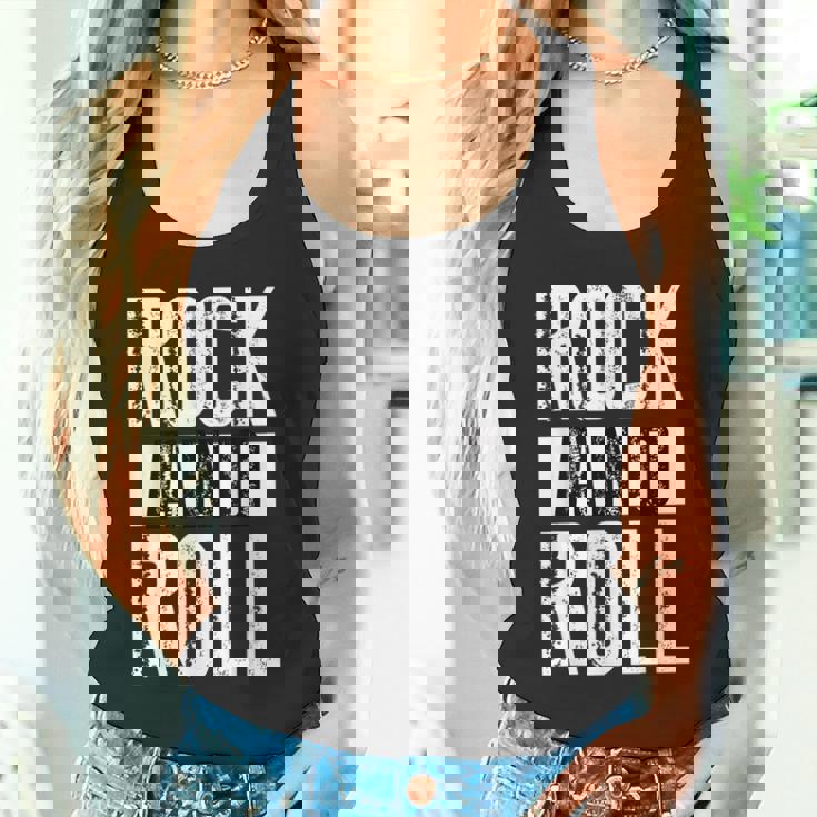 メンズ レディース キッズ グラフィック ロックンロール 半袖 タンクトップ