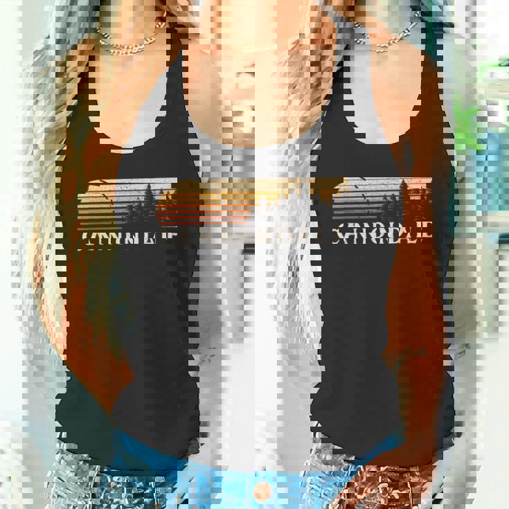 キャノンデール、Ct ヴィンテージ エバーグリーン サンセット 80年代 レトロ タンクトップ