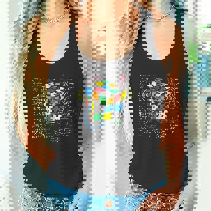 キューブマジック 数学方程式 タンクトップ