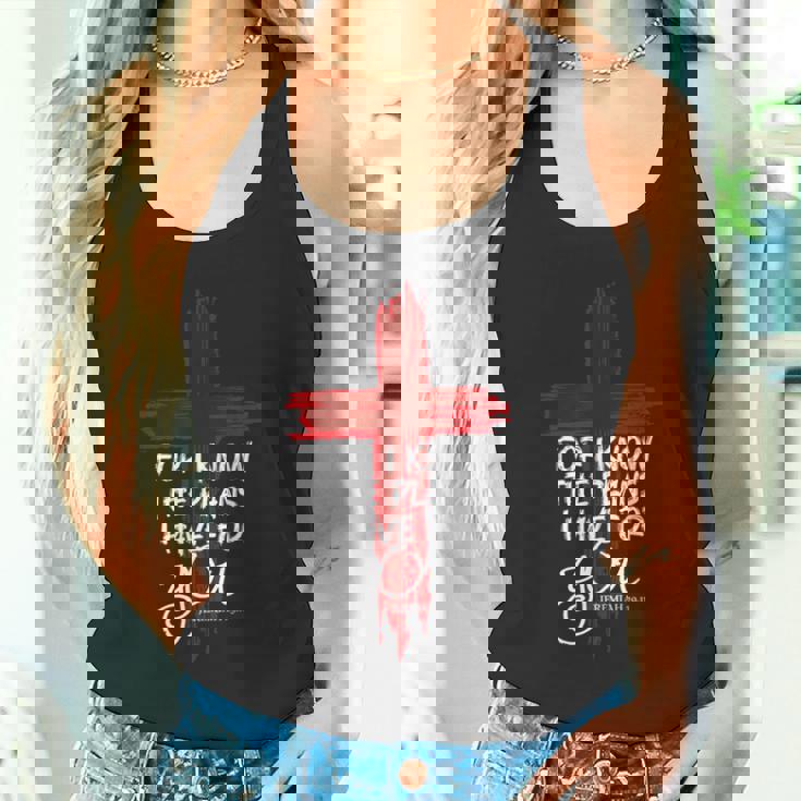 キリスト教の引用句 信仰 エレミヤ 2911 タンクトップ